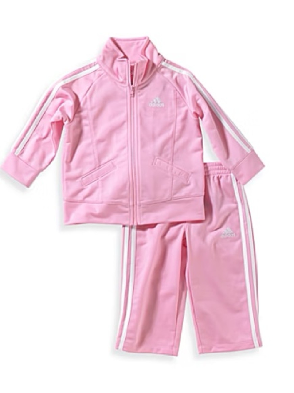 adidas 6m Light Pink Track Jacket & Pants Set